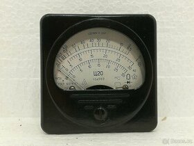 Bakelitový měřící přístroj - CCCP / SSSR
