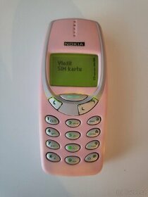 Mobilní telefon Nokia 3310 růžová