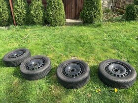 Prodám letní pneu vč. disků - 1