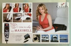 Nepoužitý elektrický masážní polštář Casada Maxiwell II