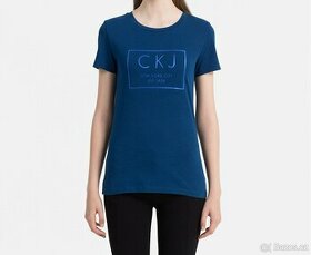 Calvin Klein Jeans modré tričko, vel. S