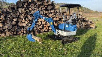 Minibagr NDI322-1 - motor Kubota, velký pracant