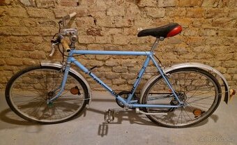 Retro kolo Eska s doplňky (2 sedla - originální Eska a další