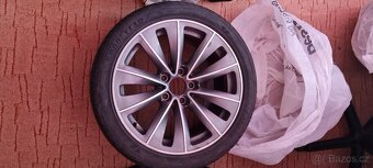 Alu OEM BMW R18, 5x120 dvourozměr, letní Goodyear. SLEVA