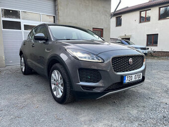 JAGUAR  E-PACE  2,0 D  150 AWD  LED,AUT,4X4,ČR, DPH  