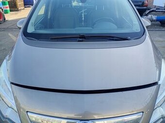 Opel meriva 2010-2013 kapota kompletní Z40W