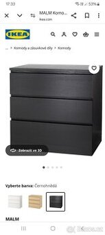 Komoda Ikea Malm