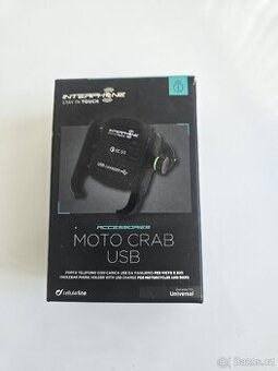 Držák Interphone Motocrab s USB nabíjením