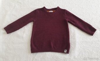 Vínový svetr Zara vel. 116