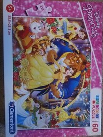 Puzzle Clementoni Princess 60 dílů