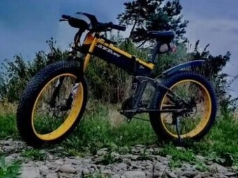 LANKELEISI T750 Electric Bike Big Fork 17.5Ah Battery 48V