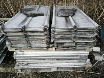 Střešní krytina hliník, šablona 1000x480, použita