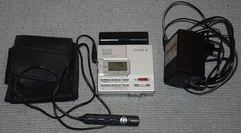 MINIDISC minidisk recorder SONY MZ-R90,DO,přísluš.,adapter