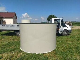 Odpadní jímky, retenční nádrže na dešťovou vodu, šachty