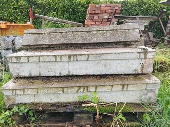 Prefabrikované betonové schody 9ks