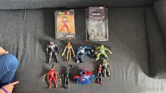 Figurky marvel, spiderman, dragon ball, goku, heman
