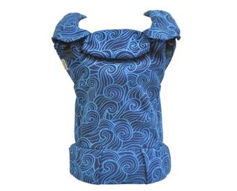 Dětské nosítko Monilu UNI Waves Blue Dark