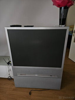 TV, televize, TV se zpětnou projekcí. THOMSON