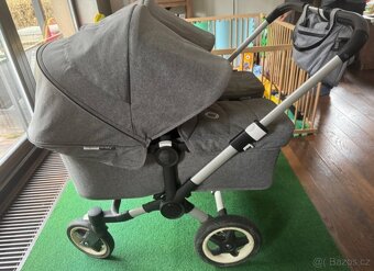 Kočárek Bugaboo Donkey 3 twin grey melange