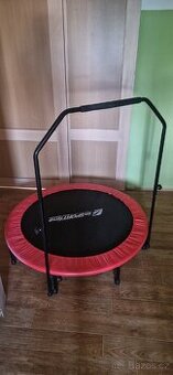 Trampolína s držadlem inSPORTline Skippy Plus 122 cm