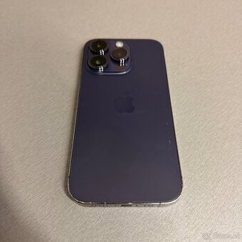 iPhone 14 Pro 256GB deep purple, 12 měsíců záruka