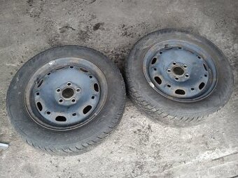 Škoda Fabia 1 2X zimní pneu 185/60r14 na disku