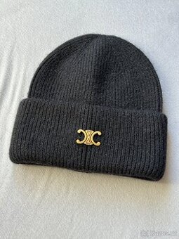 Černá Céline zimní čepice