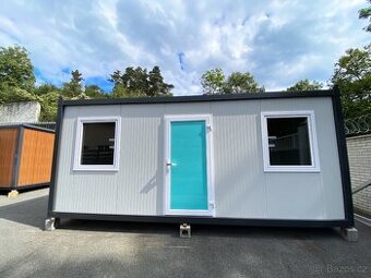 Obytný / Kancelářský kontejner 6x2,4m NOVÝ, SVAŘOVANÝ