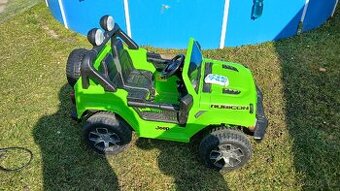 Elektricke auto pro deti jeep Wrangler Rubicon