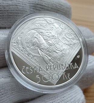 AG pamětní mince ČNB 2019 Vznik Československých Platidel Pr