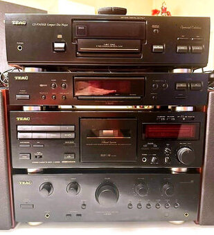 TEAC Hi-End set s púvodní cenou okolo 60.000 Kč, top stav