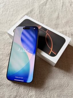 Prodám TOP STAV iPhone 16 Pro 256 GB Desert Titanium