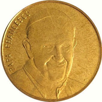 Pamětní mince - Papež Frantíšek