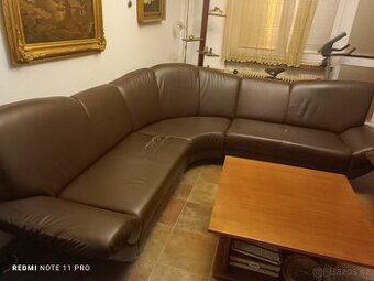 Koženková sedačka