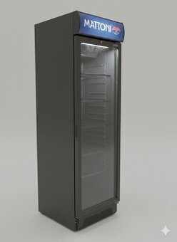 Prosklená chladicí lednice