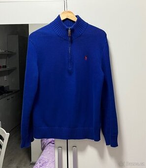 Pánský modrý svetr Ralph Lauren v. M