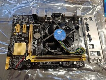 Asus H81M-K, + CPU i3-4160, RAM 4GB DDR3
