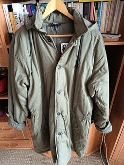 Pánský 3/4 vatovaný kabát