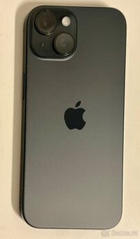 iPhone 15 256 GB – černá – velmi pěkný stav