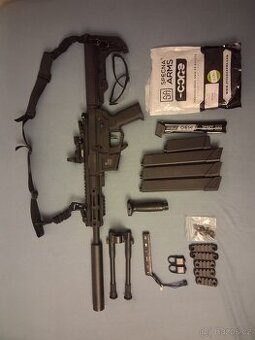 Specna Arms CORE X-ASR + kolimátor a Titan baterie