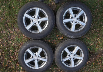 Disky 5x112 R15 elektrony + pneumatiky 195/70/15 Cargo.