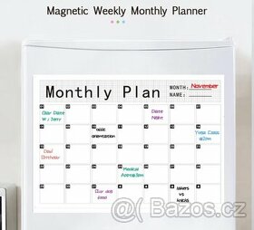 Magnetický kalendář (A3) - nový - 1