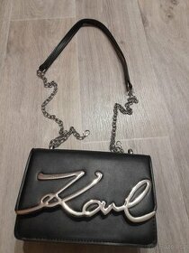 Módní kabelka Karl Lagerfeld černá