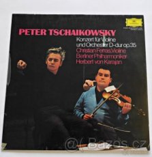 Tschaikowsky, Christian Ferras, Herbert von Karajan (LP) - 1
