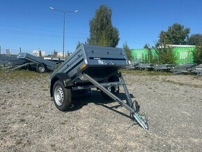 Přívěsný vozík Brenderup 1150S UB TILT, 500 kg, 144x94x35