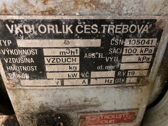 Kompresor vzduchový Orlík