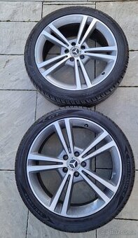 ALU kola R19, 5x112 letní PNEU, 7,5x19 ET49 - 1