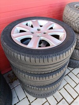 Sada kol letní Alu disky Peugeot 4x108 195/55/R16 - 1