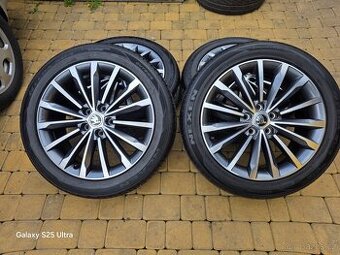 Alu kola letní sada 5x112 18" Škoda Karoq