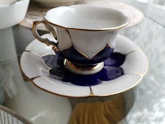 Meissen (Mišeň) šálka s podšálkou - 1